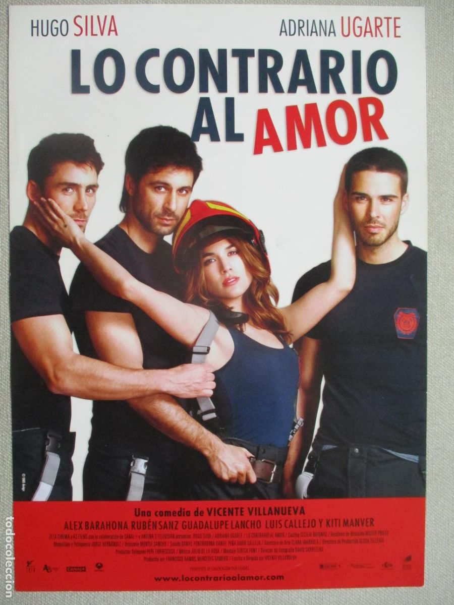 Kino: LO CONTRARIO AL AMOR. GUIA ORIGINAL ESTRENO. PEDIDO MINIMO EN GUIAS 10 EUROS.