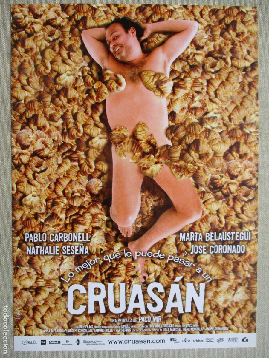 Kino: LO MEJOR QUE LE PUEDE PASAR A UN CRUASAN. GUIA ORIGINAL ESTRENO. PEDIDO MINIMO EN GUIAS 10 EUROS.