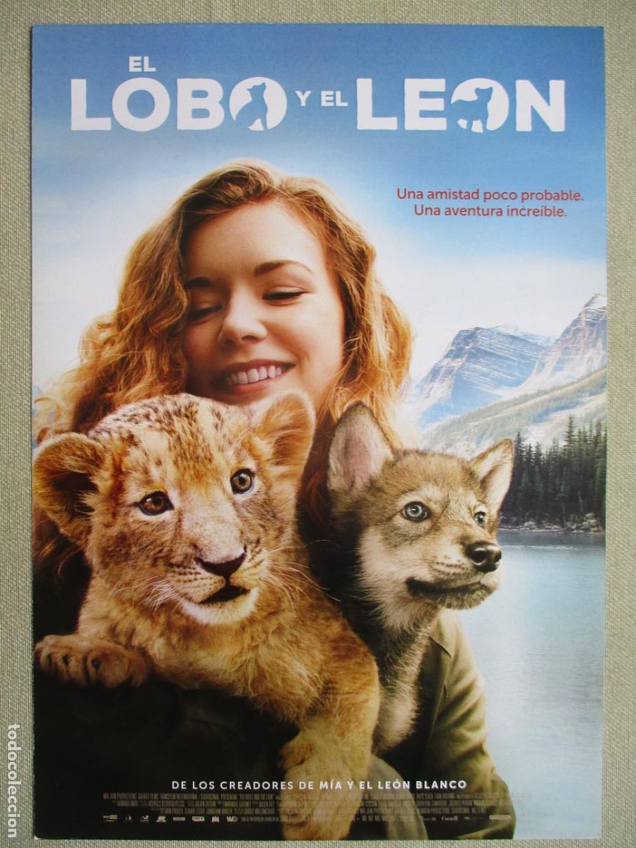 Cinema: EL LOBO Y EL LEON. GUIA ORIGINAL ESTRENO. PEDIDO MINIMO EN GUIAS 10 EUROS.