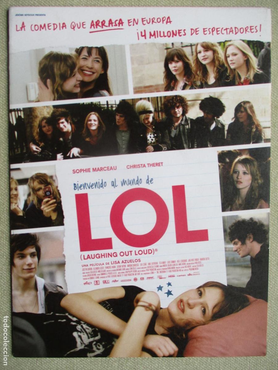 Cinema: LOL. GUIA ORIGINAL ESTRENO. PEDIDO MINIMO EN GUIAS 10 EUROS.