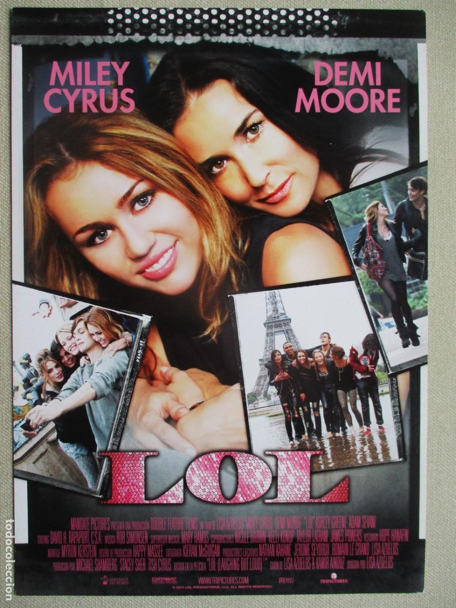 Cinema: LOL. GUIA ORIGINAL ESTRENO. PEDIDO MINIMO EN GUIAS 10 EUROS.