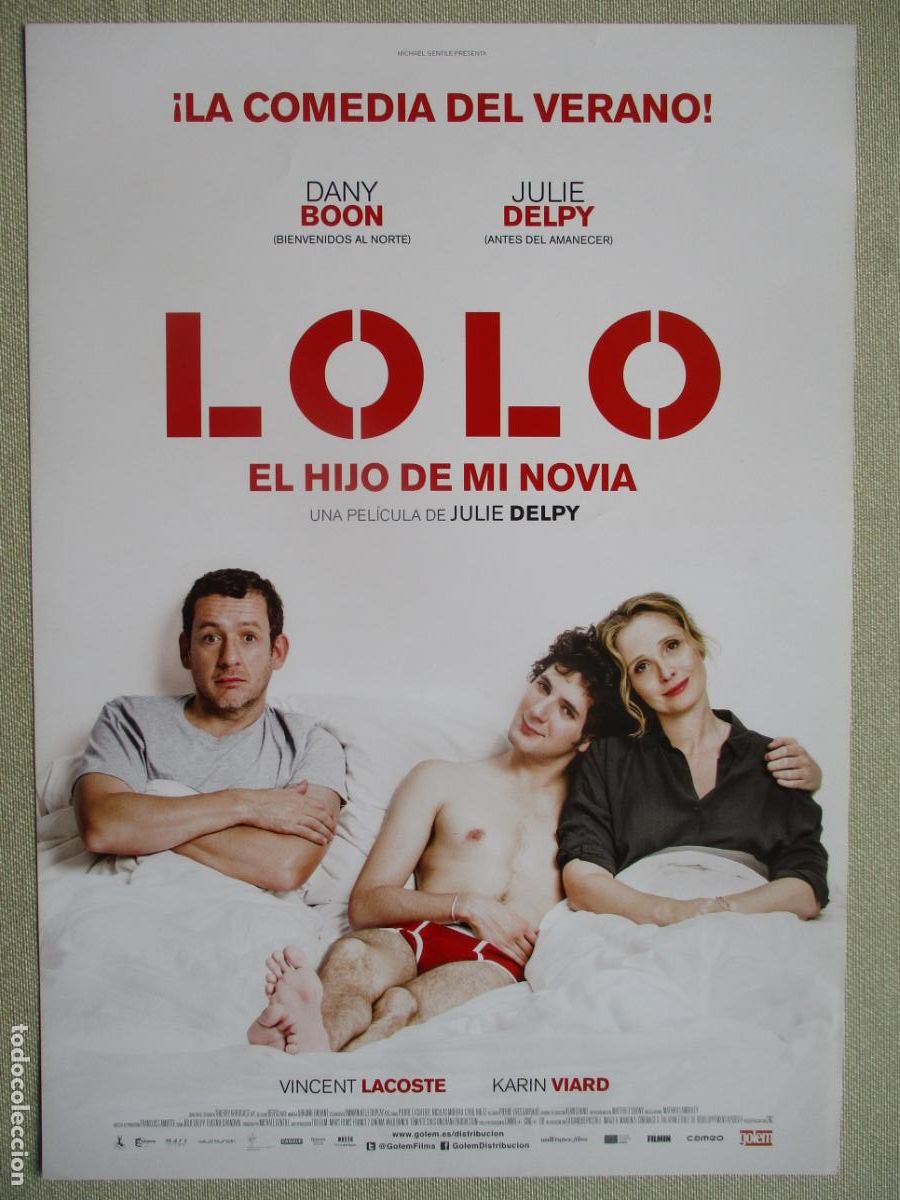 Cinema: LOLO EL HIJO DE MI NOVIA. GUIA ORIGINAL ESTRENO. PEDIDO MINIMO EN GUIAS 10 EUROS.
