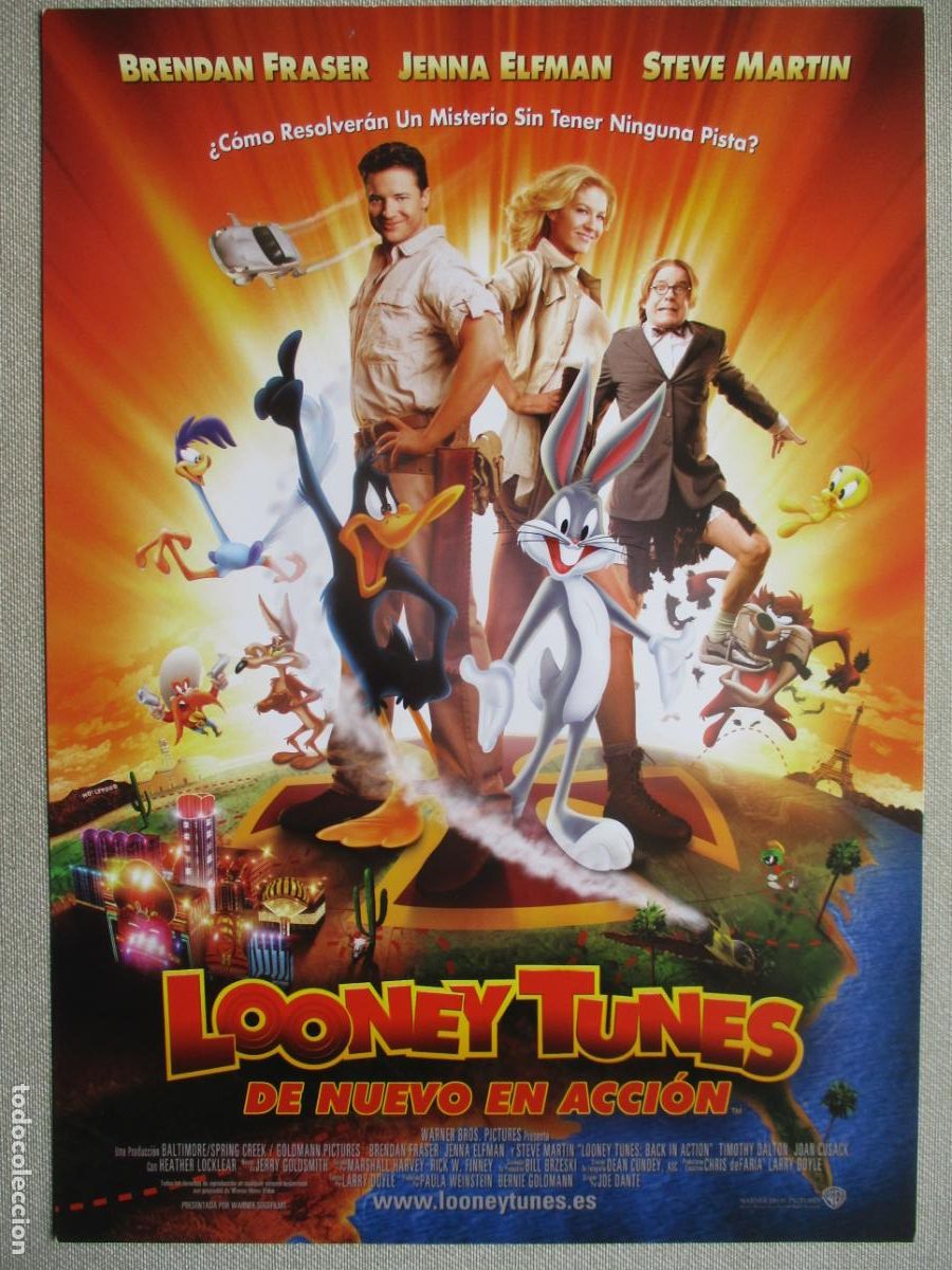 Cinema: LOONEY TUNES DE NUEVO EN ACCION. GUIA ORIGINAL ESTRENO. PEDIDO MINIMO EN GUIAS 10 EUROS.