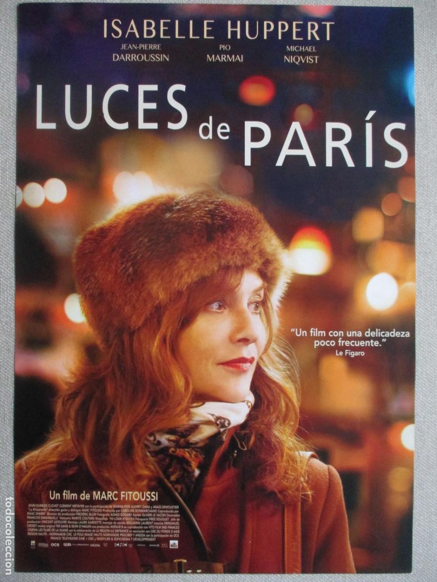 Kino: LUCES DE PARIS. GUIA ORIGINAL ESTRENO. PEDIDO MINIMO EN GUIAS 10 EUROS.