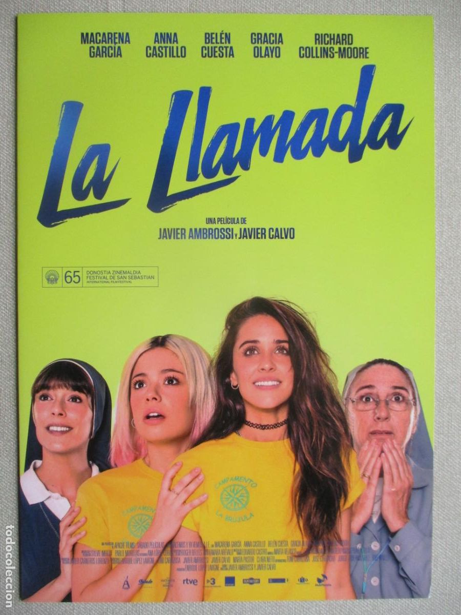Kino: LA LLAMADA. GUIA ORIGINAL ESTRENO. PEDIDO MINIMO EN GUIAS 10 EUROS.