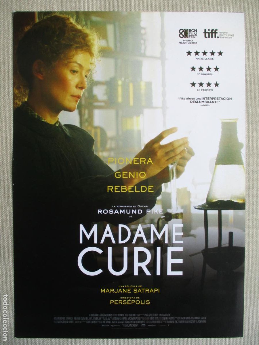 Kino: MADAME CURIE. GUIA ORIGINAL ESTRENO. PEDIDO MINIMO EN GUIAS 10 EUROS.