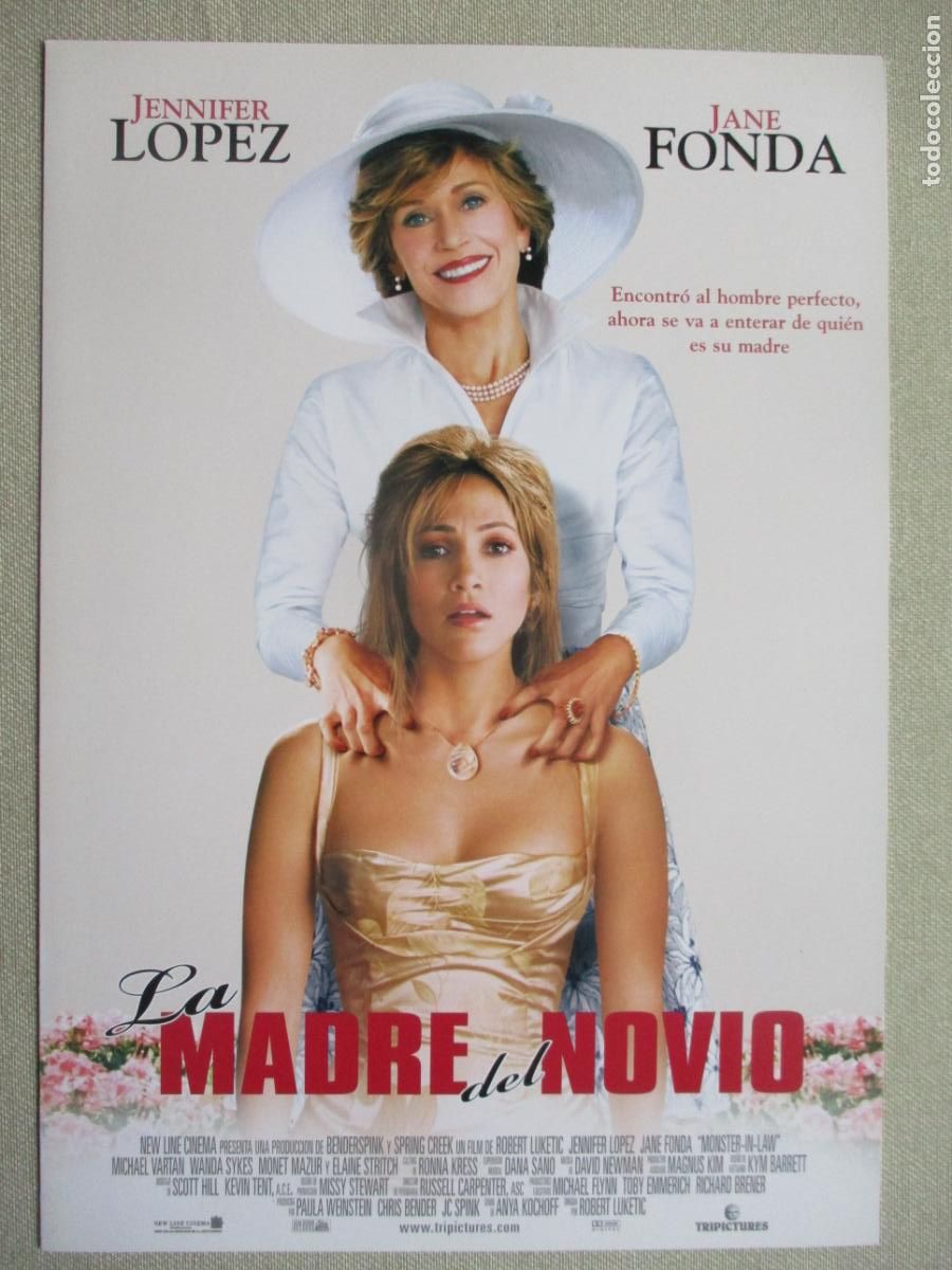 Kino: LA MADRE DEL NOVIO. GUIA ORIGINAL ESTRENO. PEDIDO MINIMO EN GUIAS 10 EUROS.