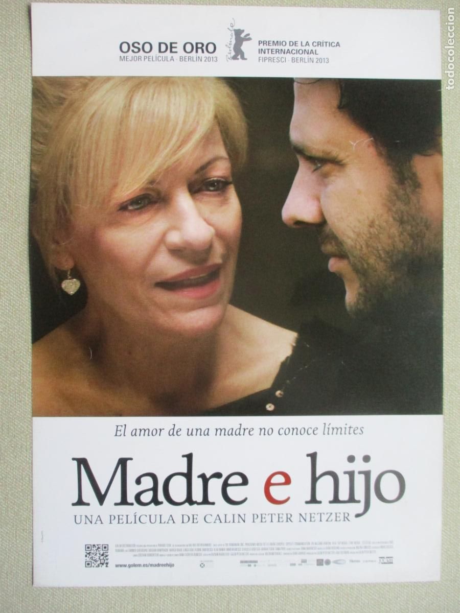 Kino: MADRE E HIJO. GUIA ORIGINAL ESTRENO. PEDIDO MINIMO EN GUIAS 10 EUROS.