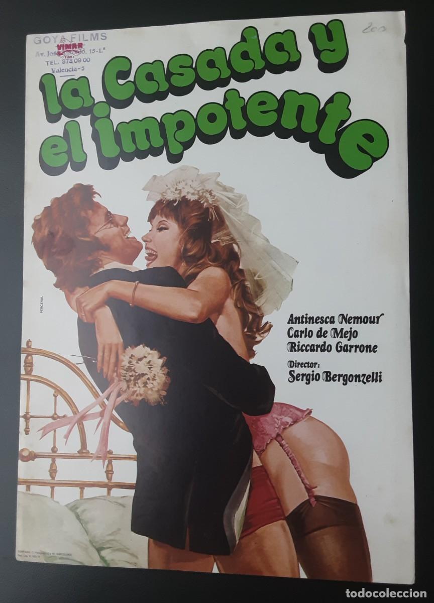 Kino: LA CASADA Y EL IMPOTENTE, ANTINESCA NEMOUR, CARLO DI MEJO, M&Uacute;SICA NICO FIDENCO.