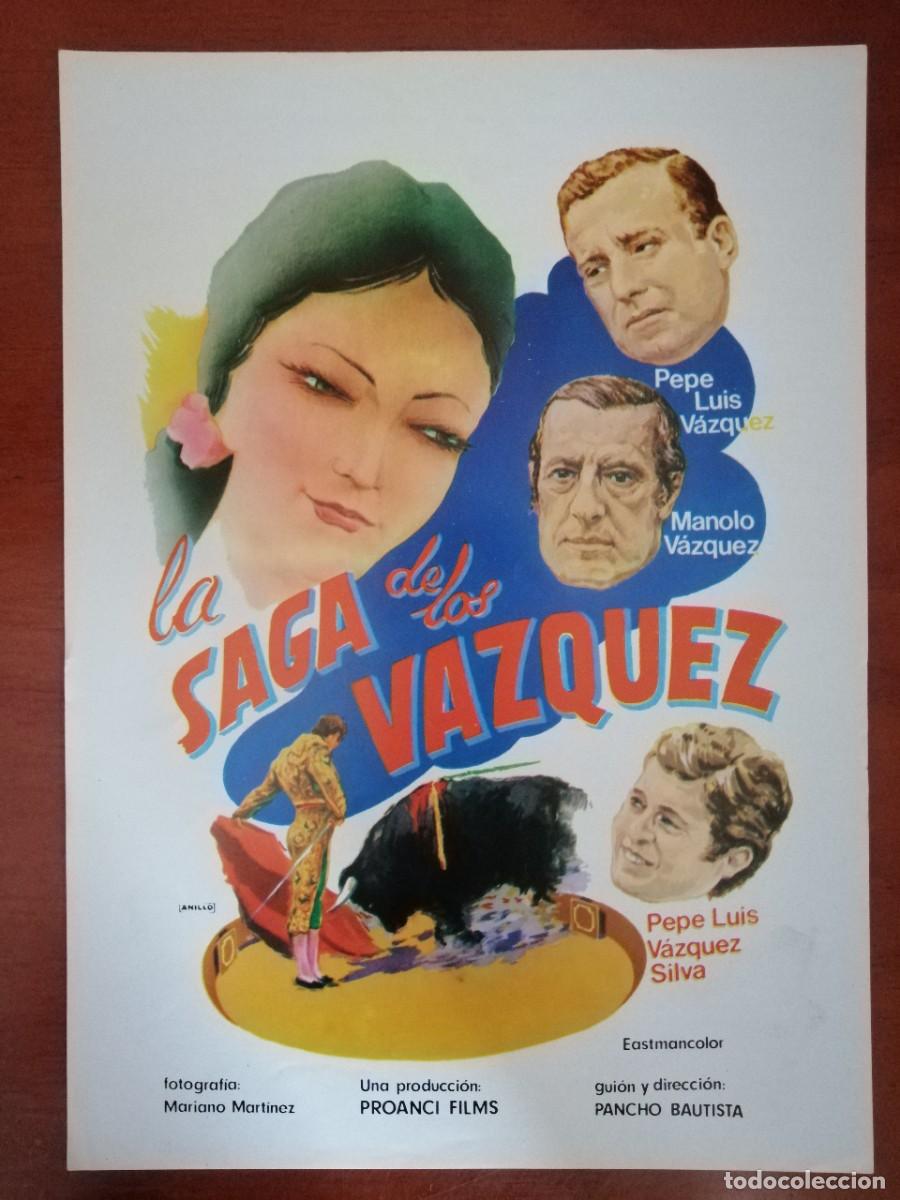 Cine: G6647 LA SAGA DE LOS VAZQUEZ-SENCILLO