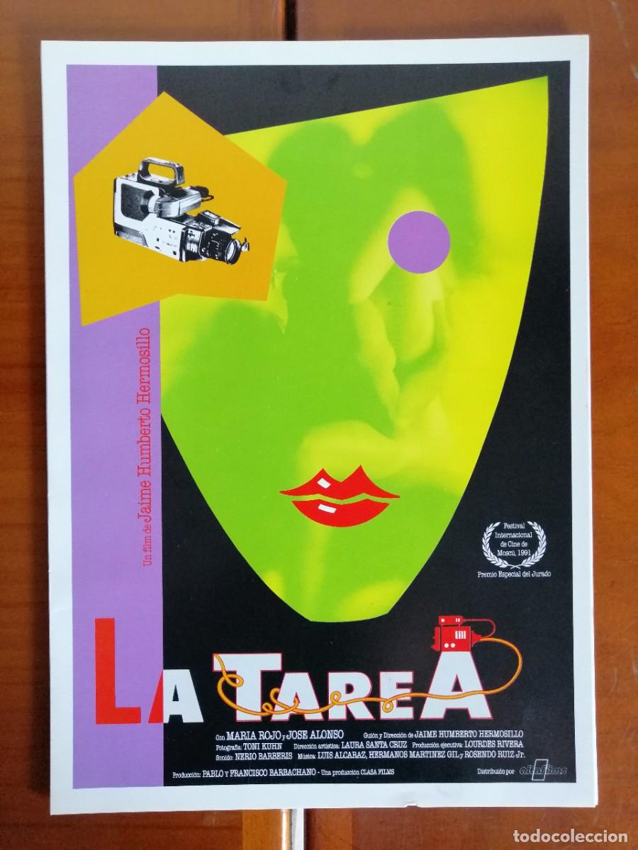 Cine: G6713 LA TAREA-LIBRO 11 PAGINAS