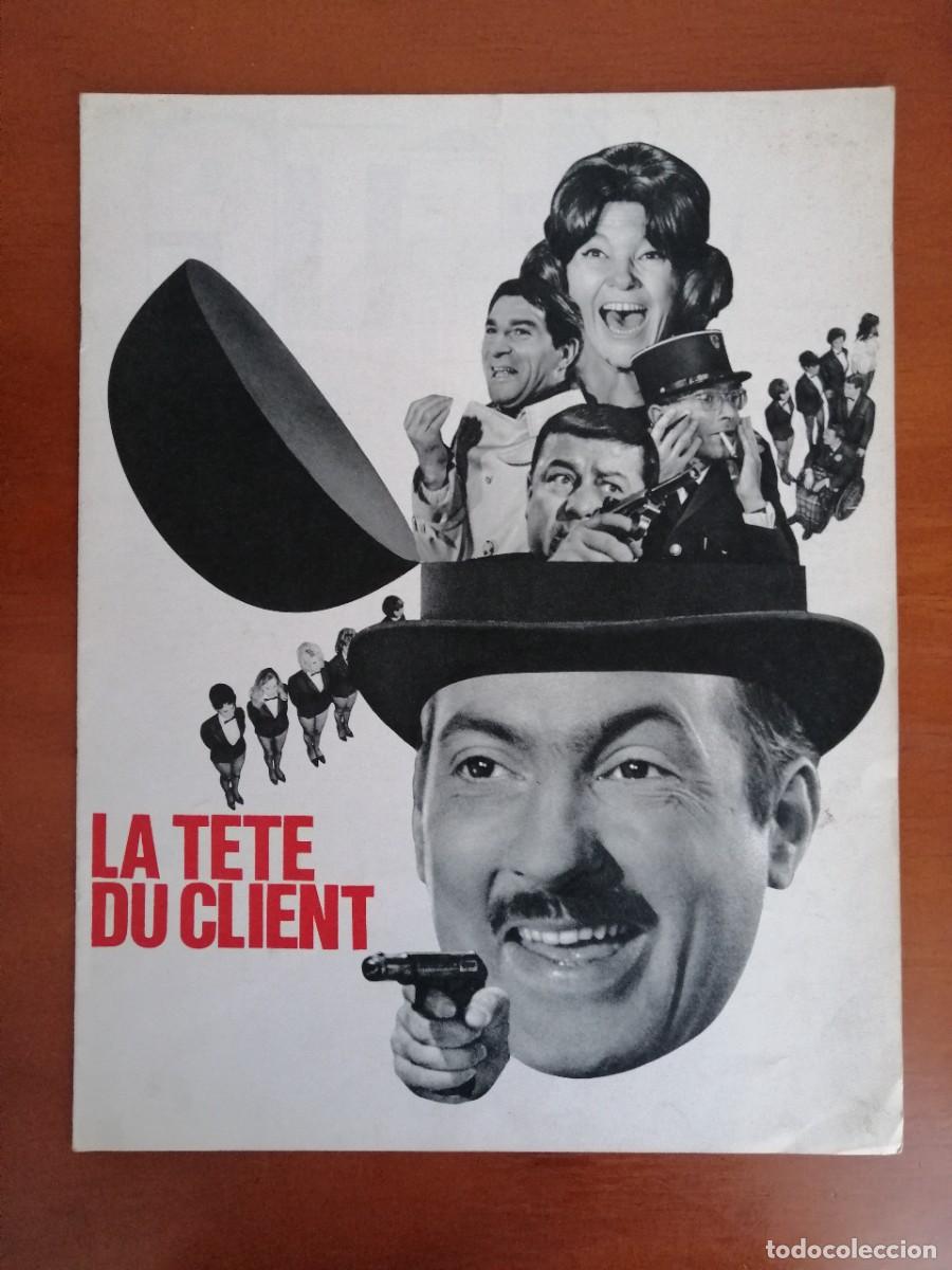 Cine: G6722 LA TETE DU CLIENT-LIBRO 8 PAGINAS-EN FRANCES