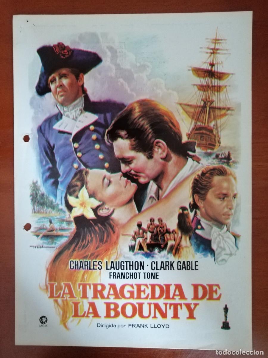 Cine: G6730 LA TRAGEDIA DE LA BOUNTY-SENCILLO