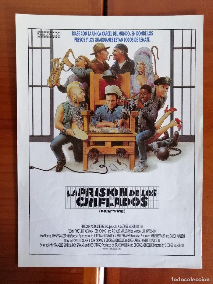 Cinema: G6579 LA PRISION DE LOS CHIFLADOS (DOIN&acute;TIME)-SENCILLO