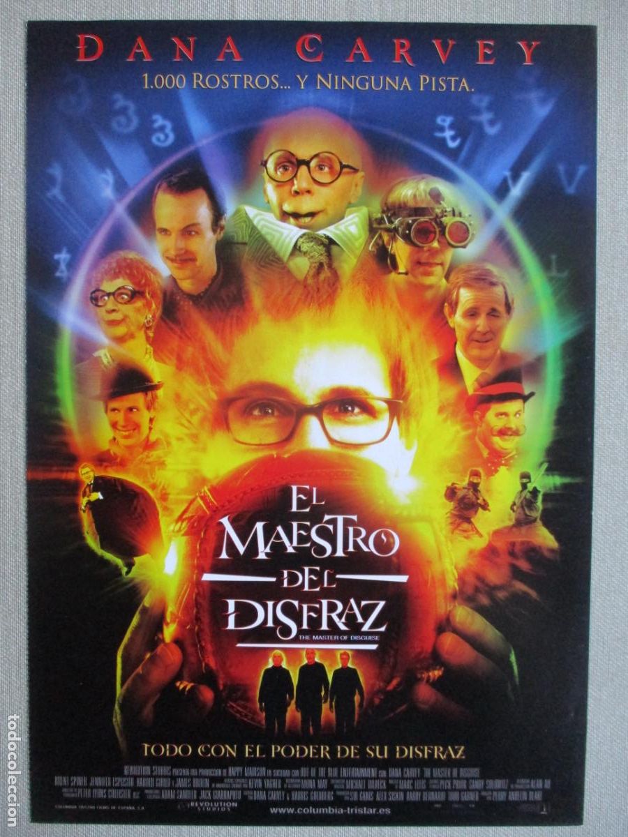 Cinema: EL MAESTRO DEL DISFRAZ. GUIA ORIGINAL ESTRENO. PEDIDO MINIMO EN GUIAS 10 EUROS.