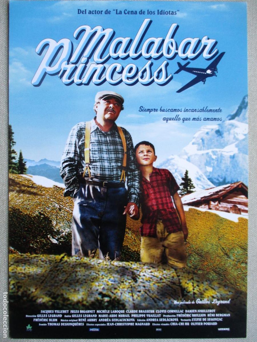Cinema: MALABAR PRINCESS. GUIA ORIGINAL ESTRENO. PEDIDO MINIMO EN GUIAS 10 EUROS.
