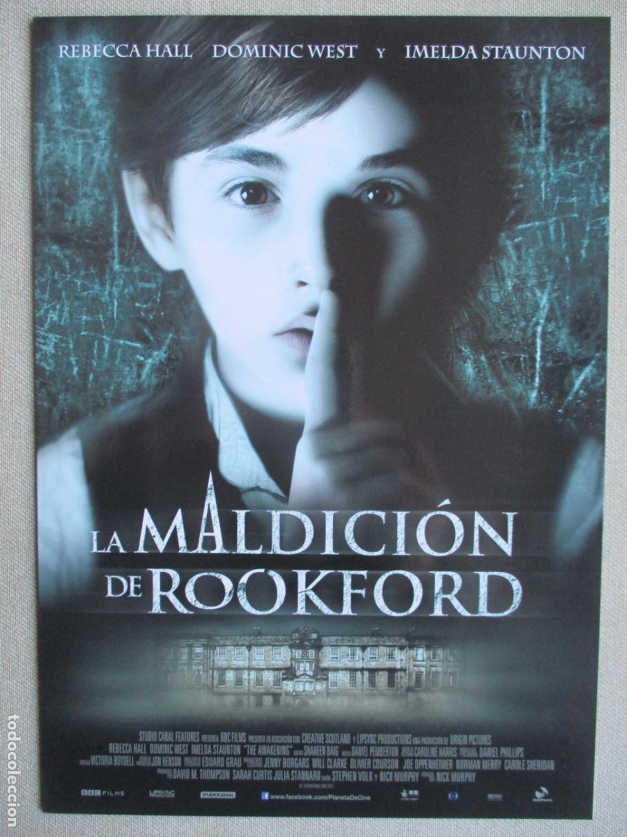 Cine: LA MALDICION DE ROOKFORD. GUIA ORIGINAL ESTRENO. PEDIDO MINIMO EN GUIAS 10 EUROS.