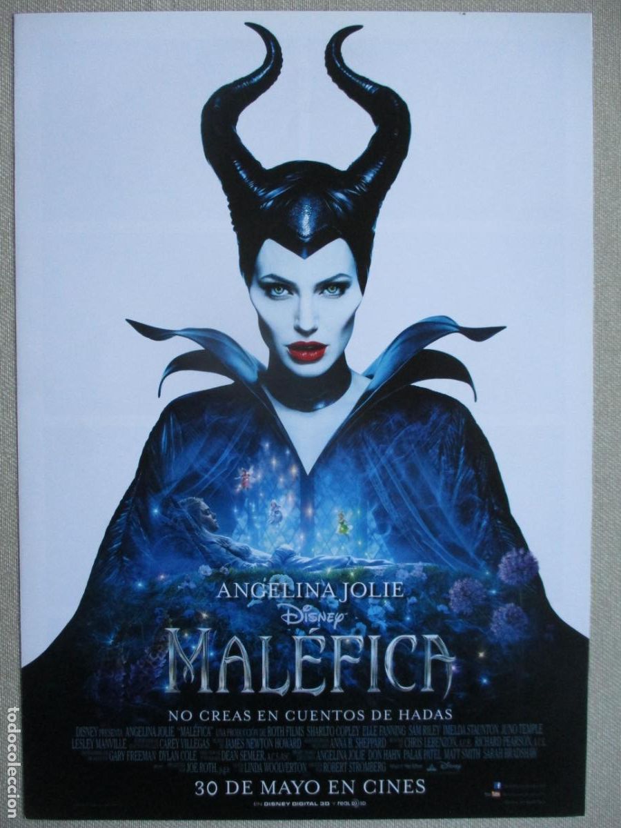 Cine: MALEFICA. GUIA ORIGINAL ESTRENO. PEDIDO MINIMO EN GUIAS 10 EUROS.