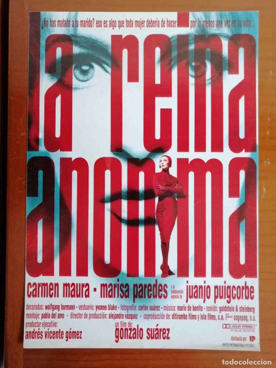Cine: G6618 LA REINA ANONIMA-SENCILLO
