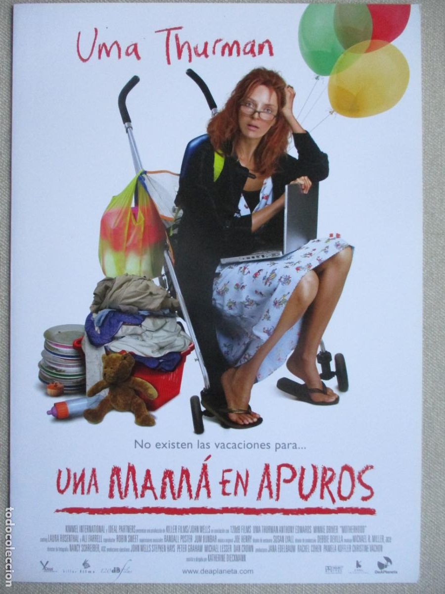 Cine: UNA MAMA EN APUROS. GUIA ORIGINAL ESTRENO. PEDIDO MINIMO EN GUIAS 10 EUROS.