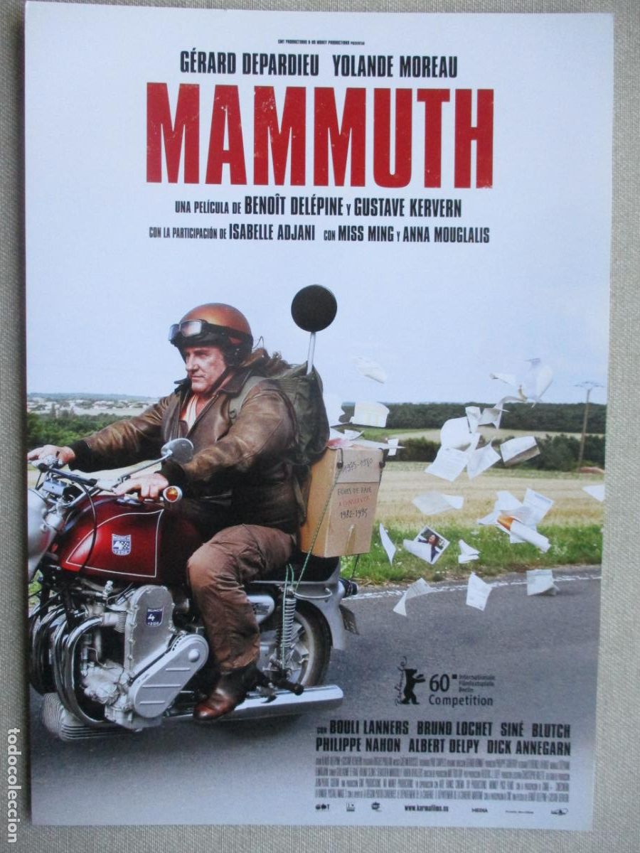 Cinema: MAMMUTH. GUIA ORIGINAL ESTRENO. PEDIDO MINIMO EN GUIAS 10 EUROS.