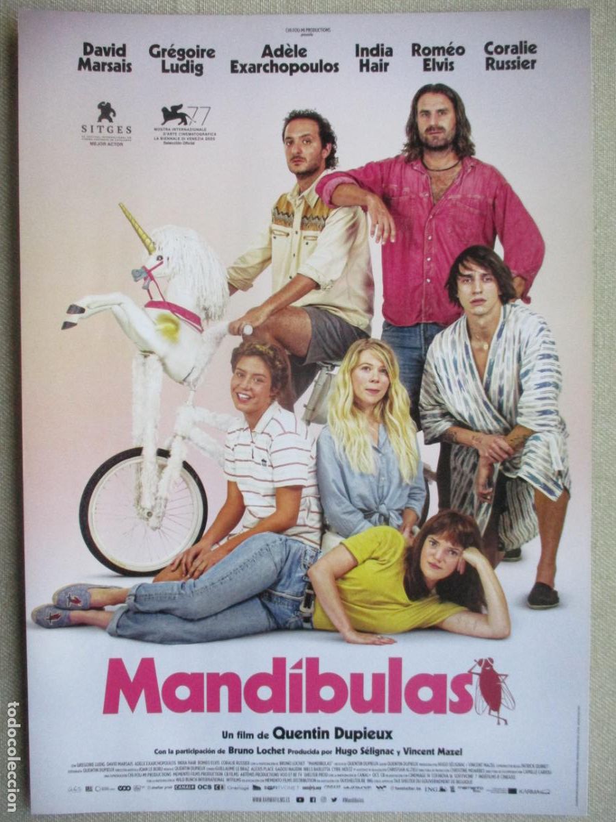 Kino: MANDIBULAS. GUIA ORIGINAL ESTRENO. PEDIDO MINIMO EN GUIAS 10 EUROS.