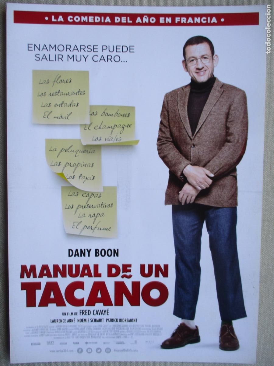 Kino: MANUAL DE UN TACA&Ntilde;O. GUIA ORIGINAL ESTRENO. PEDIDO MINIMO EN GUIAS 10 EUROS.
