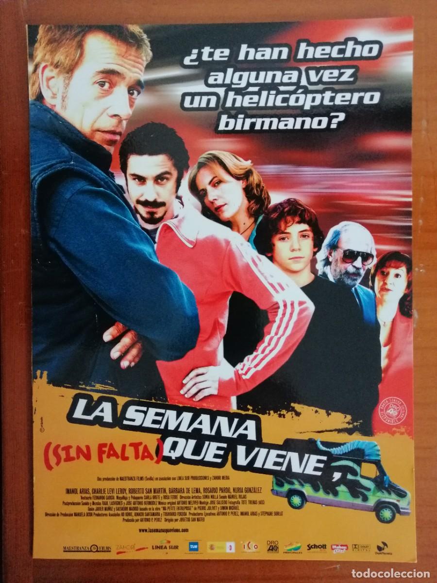 Kino: G6663 LA SEMANA QUE VIENE (SIN FALTA)-SENCILLO