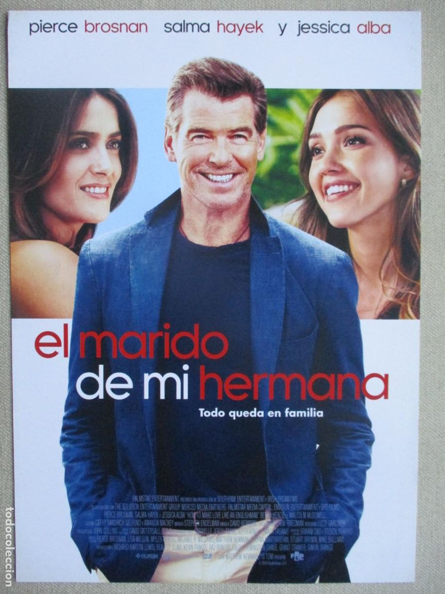 Kino: EL MARIDO DE MI HERMANA. GUIA ORIGINAL ESTRENO. PEDIDO MINIMO EN GUIAS 10 EUROS.