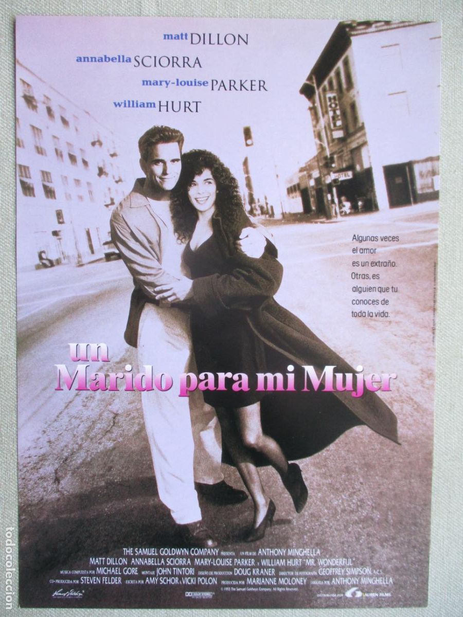Kino: UN MARIDO PARA MI MUJER. GUIA ORIGINAL ESTRENO. PEDIDO MINIMO EN GUIAS 10 EUROS.