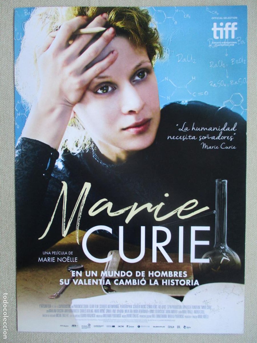 Kino: MARIE CURIE. GUIA ORIGINAL ESTRENO. PEDIDO MINIMO EN GUIAS 10 EUROS.