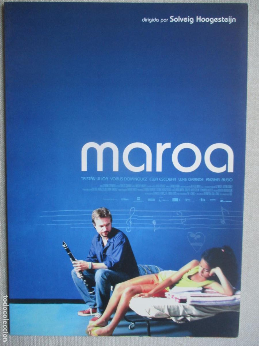 Kino: MAROA. GUIA ORIGINAL ESTRENO. PEDIDO MINIMO EN GUIAS 10 EUROS.