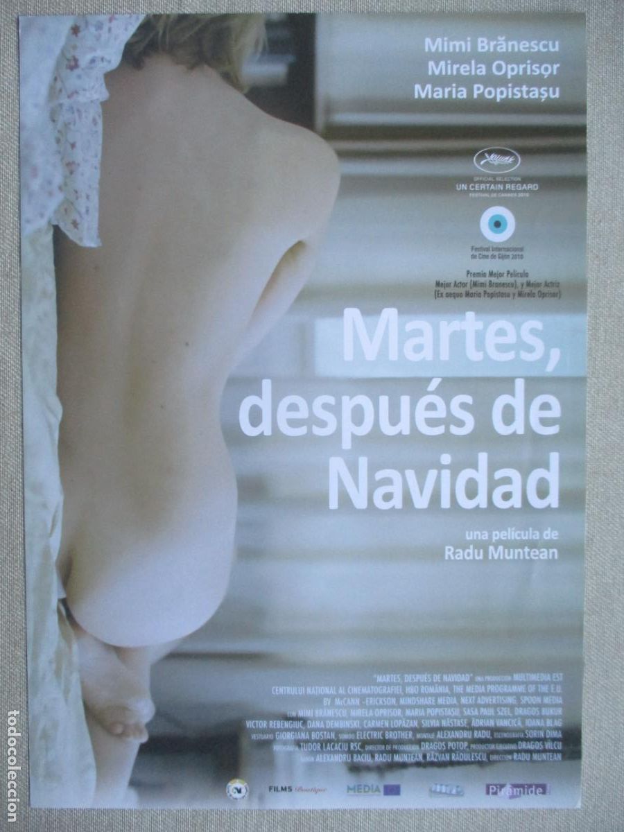 Cinema: MARTES, DESPUES DE NAVIDAD. GUIA ORIGINAL ESTRENO. PEDIDO MINIMO EN GUIAS 10 EUROS.