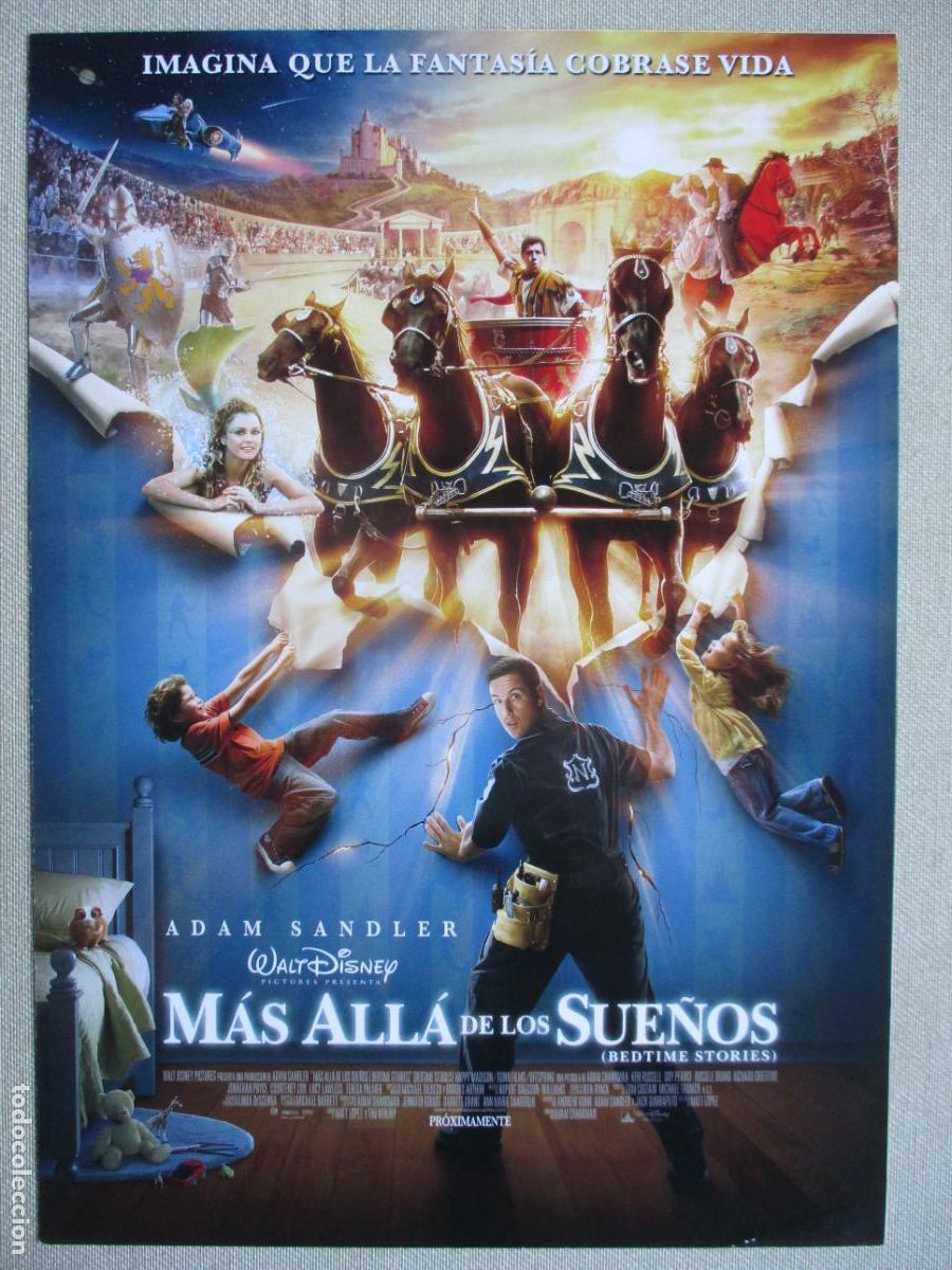 Cinema: MAS ALLA DE LOS SUE&Ntilde;OS. GUIA ORIGINAL ESTRENO. PEDIDO MINIMO EN GUIAS 10 EUROS.
