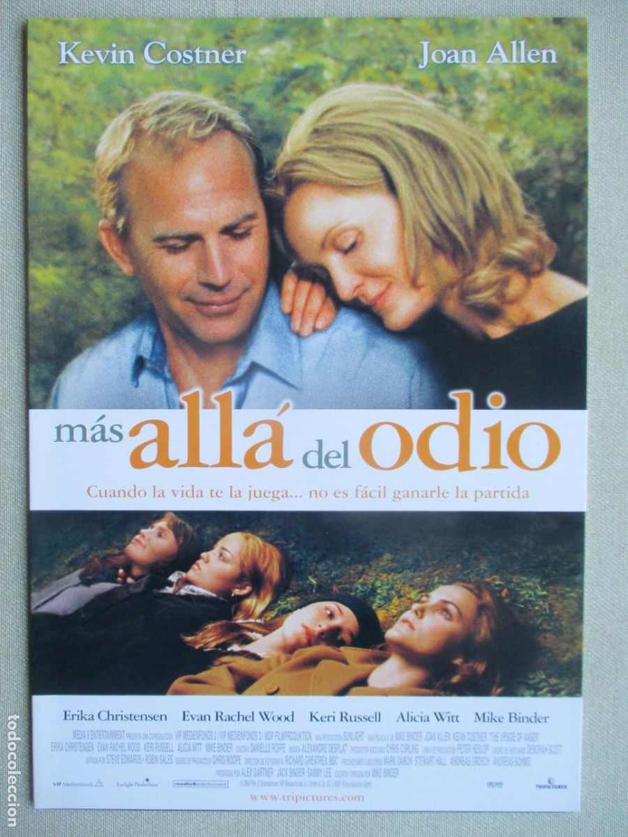 Cinema: MAS ALLA DEL ODIO. GUIA ORIGINAL ESTRENO. PEDIDO MINIMO EN GUIAS 10 EUROS.