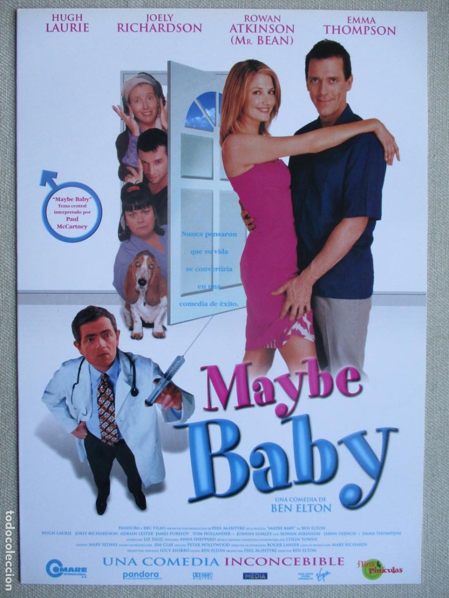 Cinema: MAYBE BABY. GUIA ORIGINAL ESTRENO. PEDIDO MINIMO EN GUIAS 10 EUROS.