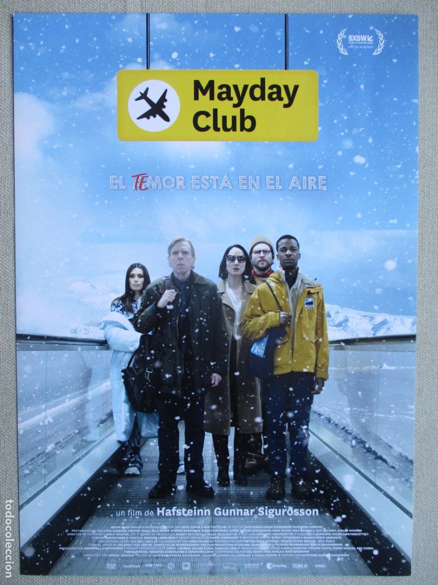 Cinema: MAYDAY CLUB. GUIA ORIGINAL ESTRENO. PEDIDO MINIMO EN GUIAS 10 EUROS.