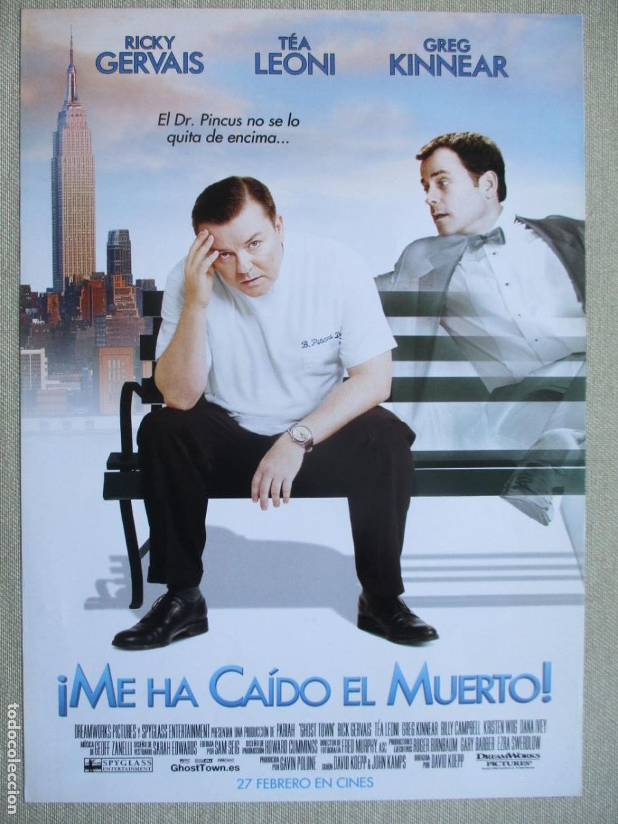 Cinema: ME HA CAIDO EL MUERTO. GUIA ORIGINAL ESTRENO. PEDIDO MINIMO EN GUIAS 10 EUROS.