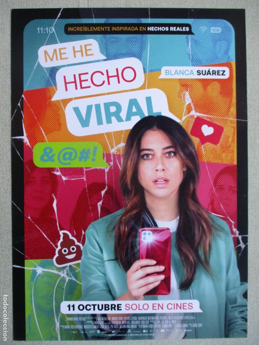 Cinema: ME HE HECHO VIRAL. GUIA ORIGINAL ESTRENO. PEDIDO MINIMO EN GUIAS 10 EUROS.