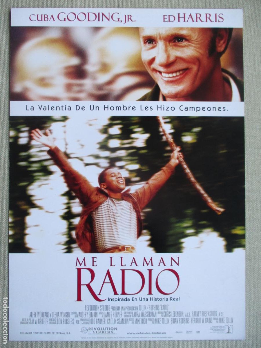 Cinema: ME LLAMAN RADIO. GUIA ORIGINAL ESTRENO. PEDIDO MINIMO EN GUIAS 10 EUROS.