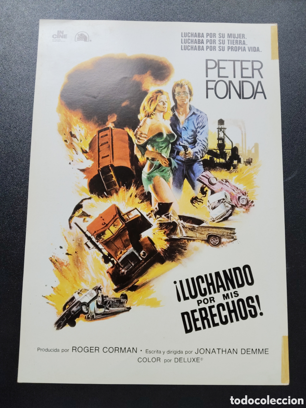 Cinema: LUCHANDO POR MIS DERECHOS - PETER FONDA - INCINE Y 20 CENTURY FOX - GUIA DE CINE ORIGINAL J45
