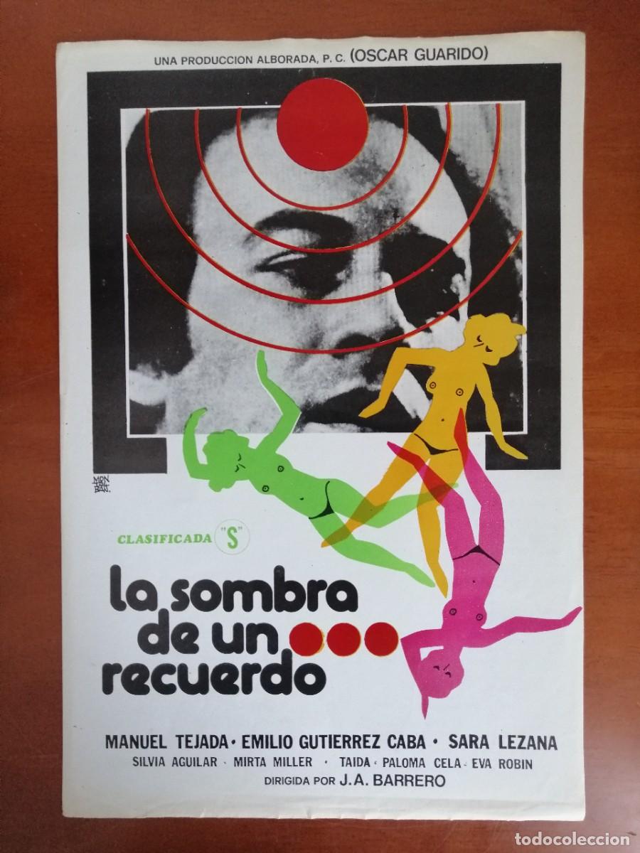 Cinema: G6689 LA SOMBRA DE UN RECUERDO-SENCILLO