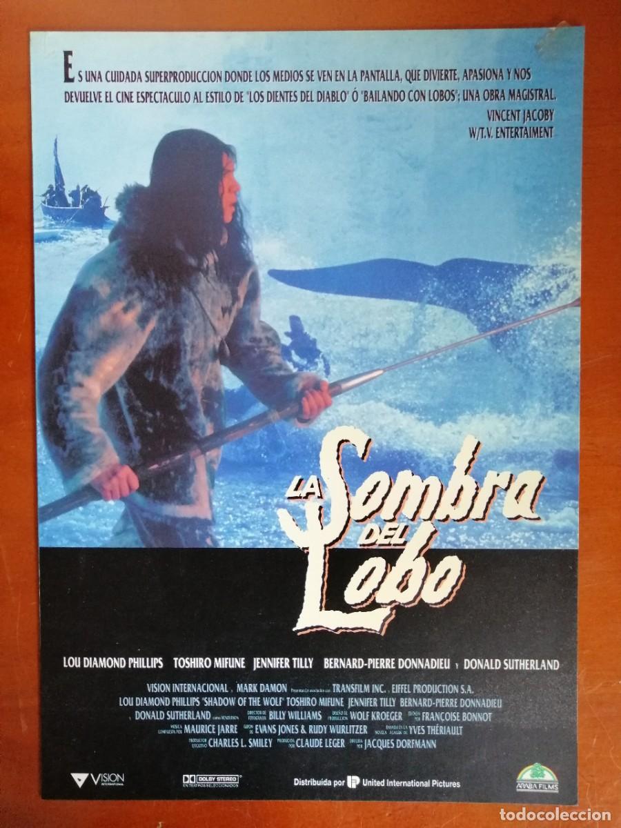 Cinema: G6698 LA SOMBRA DEL LOBO-DOBLE
