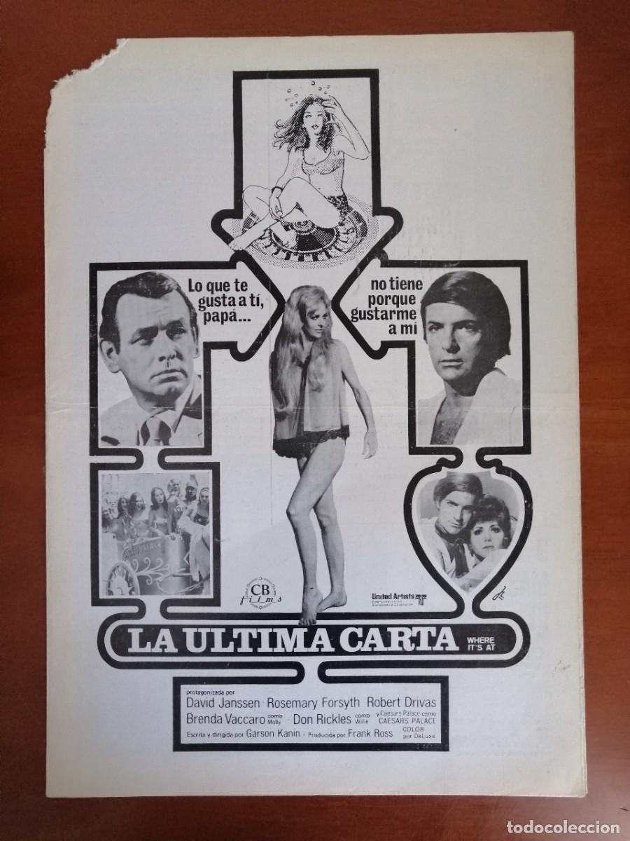 Cinema: G6752 LA ULTIMA CARTA-TRIPLE
