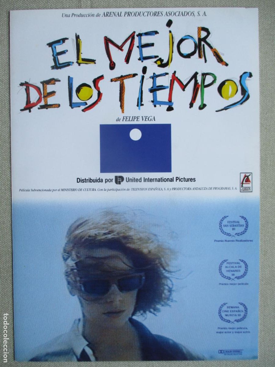 Cinema: EL MEJOR DE LOS TIEMPOS. GUIA ORIGINAL ESTRENO. PEDIDO MINIMO EN GUIAS 10 EUROS.