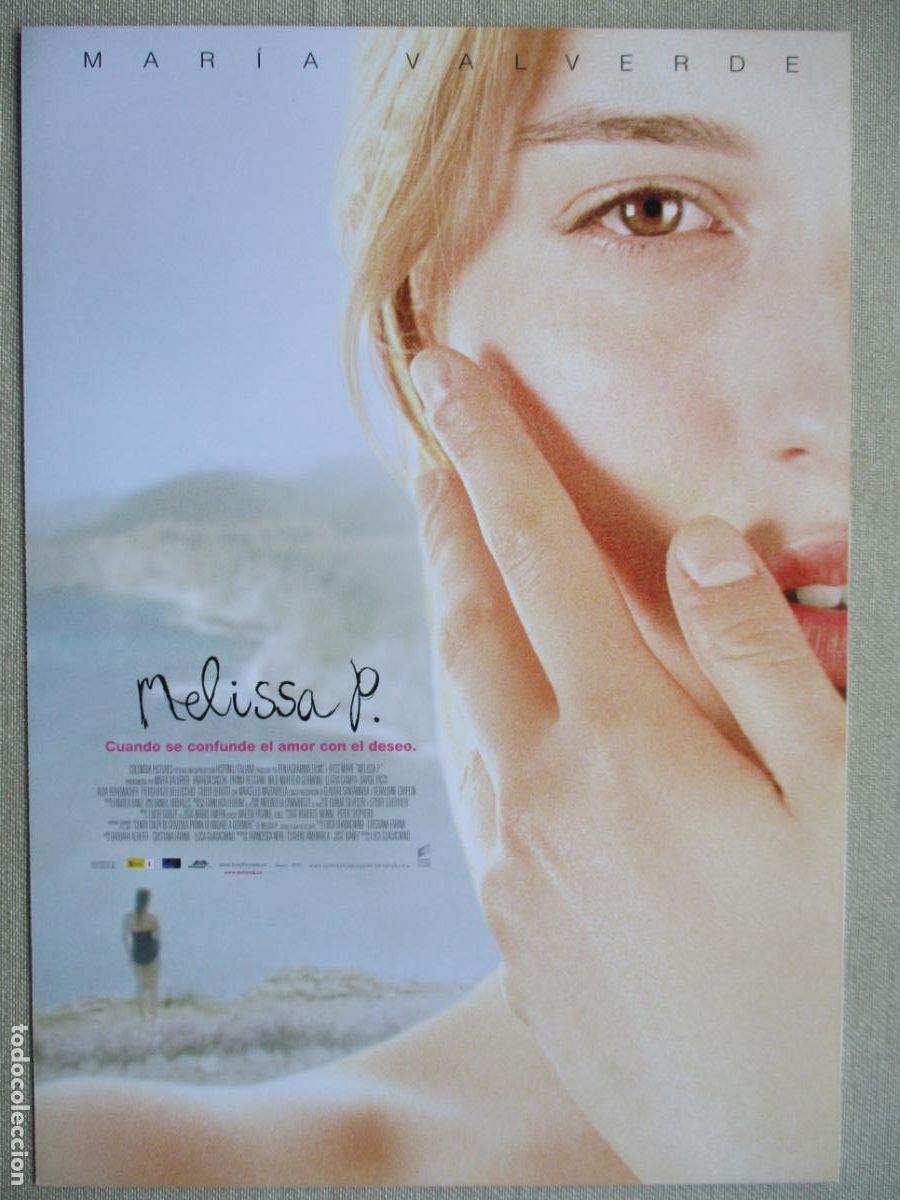 Cinema: MELISSA P. GUIA ORIGINAL ESTRENO. PEDIDO MINIMO EN GUIAS 10 EUROS.