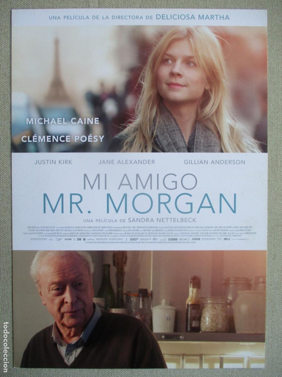 Cinema: MI AMIGO MR. MORGAN. GUIA ORIGINAL ESTRENO. PEDIDO MINIMO EN GUIAS 10 EUROS.
