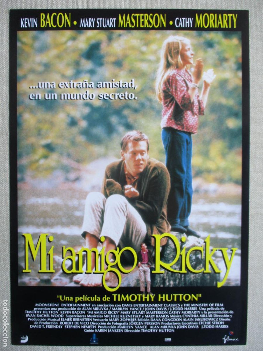 Cinema: MI AMIGO RICKY. GUIA ORIGINAL ESTRENO. PEDIDO MINIMO EN GUIAS 10 EUROS.
