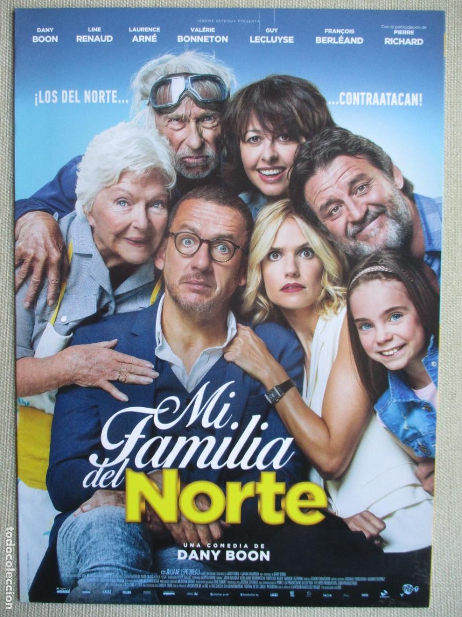 Cinema: MI FAMILIA DEL NORTE. GUIA ORIGINAL ESTRENO. PEDIDO MINIMO EN GUIAS 10 EUROS.
