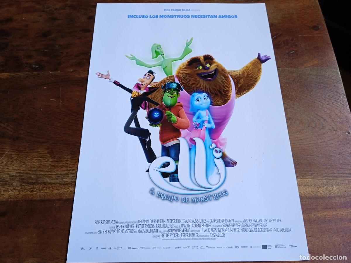 Kino: Elli y el equipo de monstruos - Animacion - Dir. Piet De Rycker - Guia original Flins 2024
